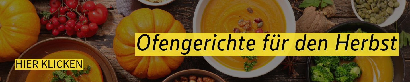 Ofengerichte für den Herbst